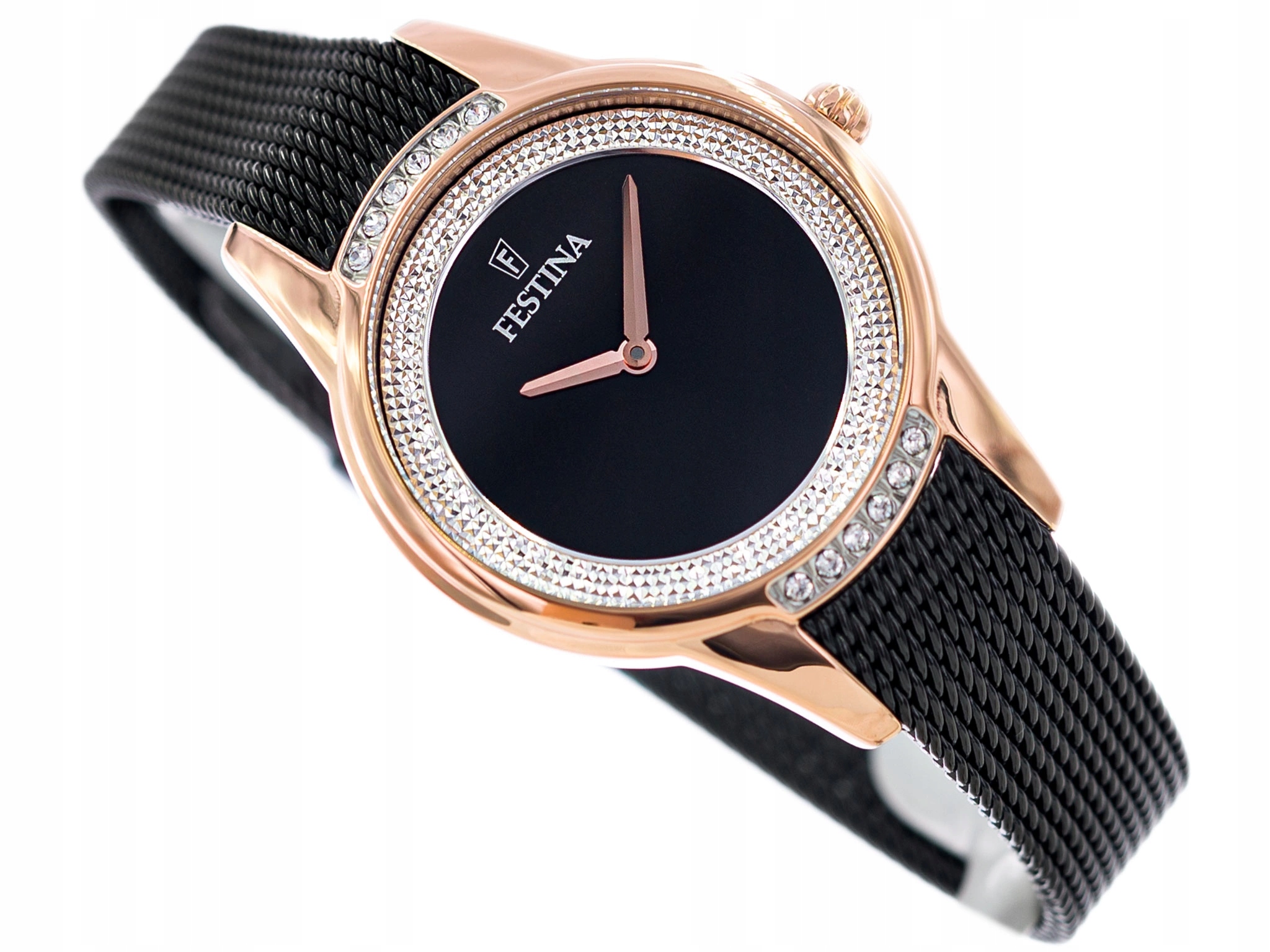 Dámské Hodinky Festina F20496/2 Swarovski Černé