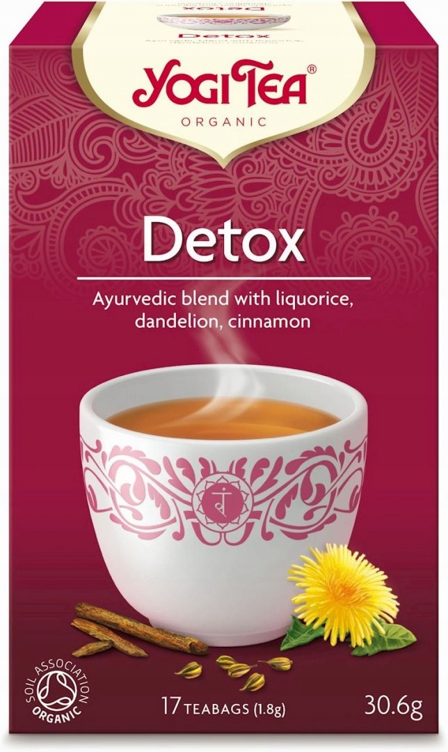 Levně Yogi Tea Detoxikační čaj 30,6 g