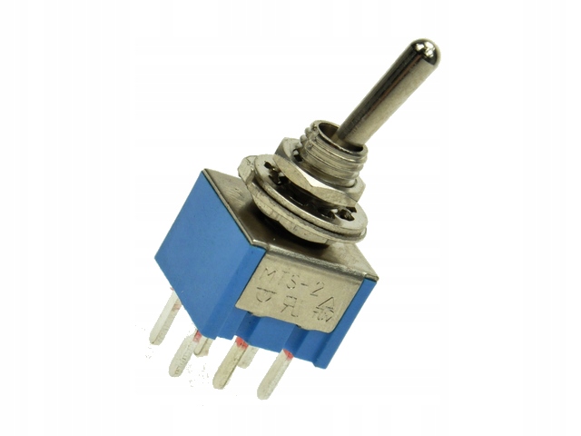 

Przełącznik Dźwigniowy On-on 3A 250V Ac 13mm