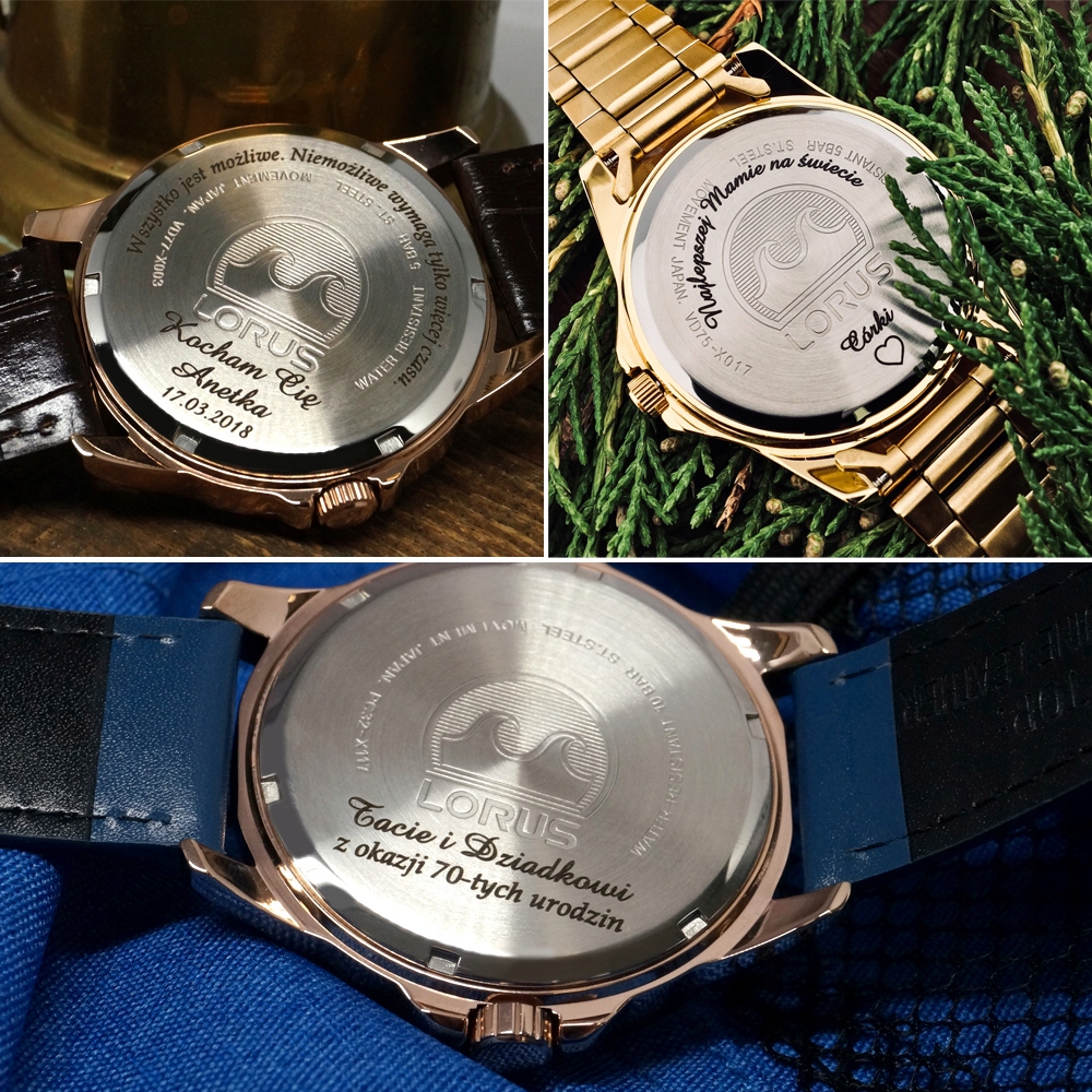 Zegarek Męski Lorus RM395HX9 srebrny bransoleta 14935797617