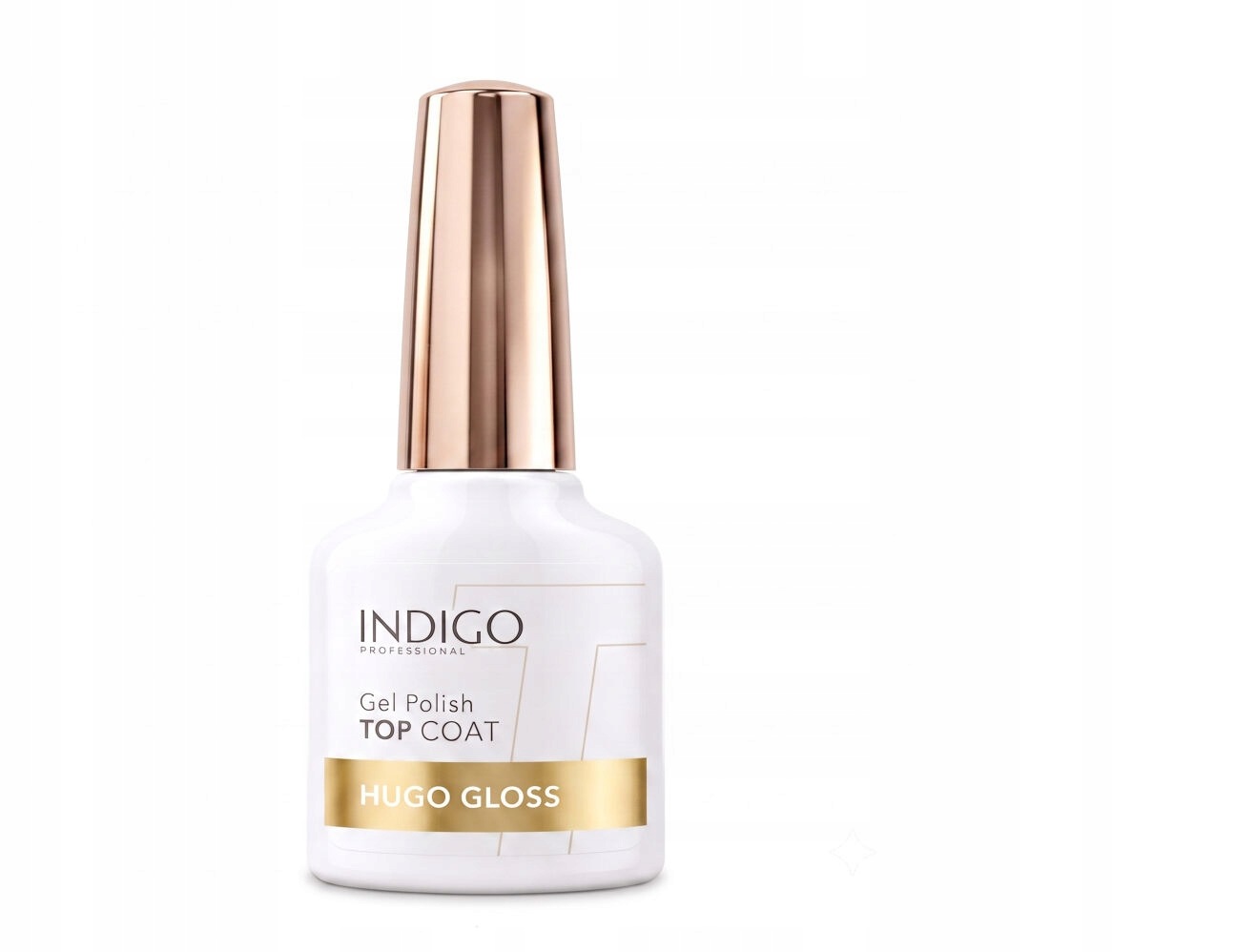 Indigo Hugo Gloss top hybrydowy no wipe nabłyszczający 13 ml