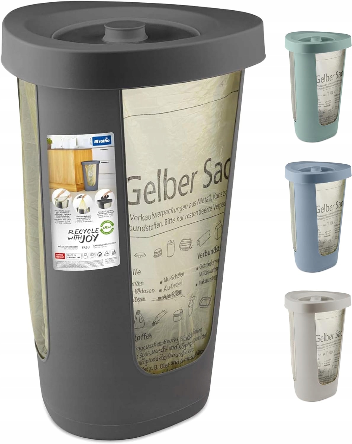 Levně Odpadkový Koš Stojan Na Pytle Na Odpadky Rám Pevný, Pevný, 50 Litrů