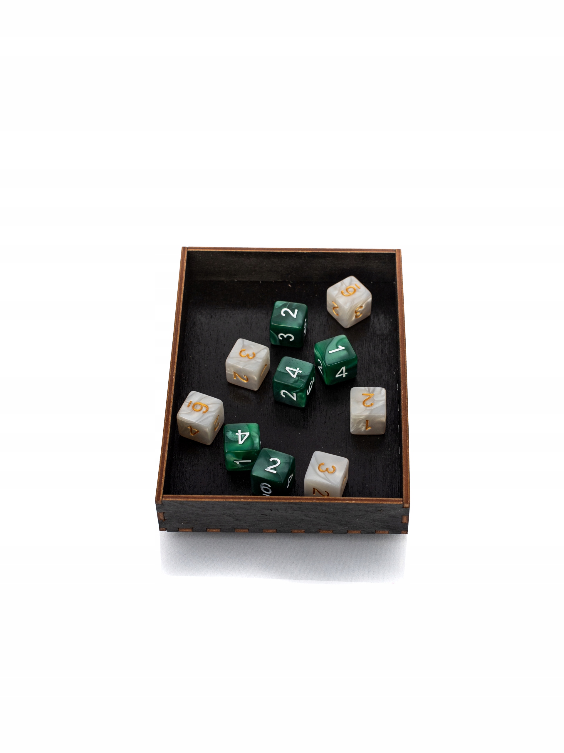 DICE TRAY DREWNIANA TACKA NA KOŚCI WIECZNY MROK Nazwa Dice Tray Drewniana Tacka Na Kości Wieczny Mrok