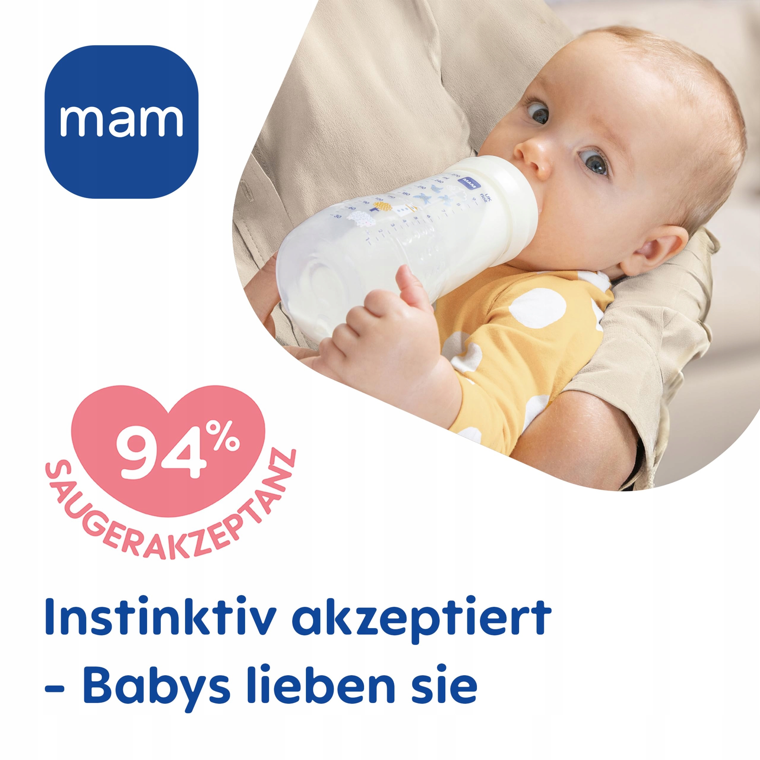 MAM Zestaw Butelki Dla Niemowląt 0+ Miesięcy Przyjazne Dla Karmienia Beżowe — miniatura 3