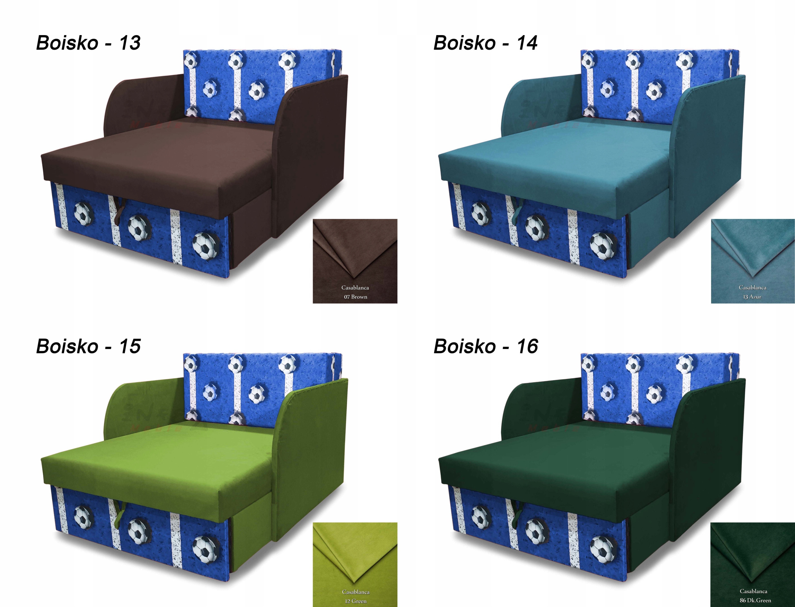 Łóżko dla dziecka, fotel rozkładany, KUBUŚ Powierzchnia spania – szerokość (cm) 71-80 cm