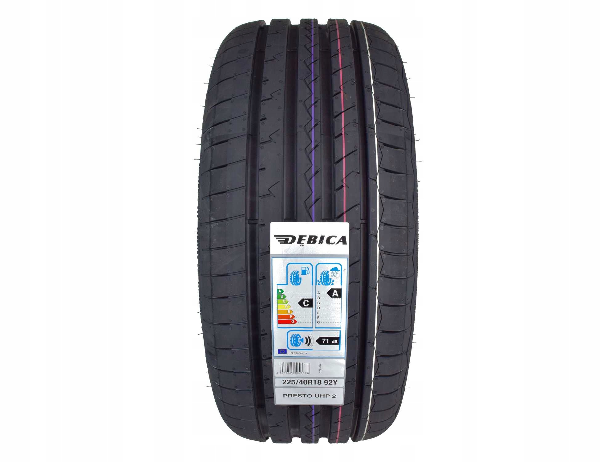 Opona letnia 225/40R18 Dębica PRESTO UHP 2