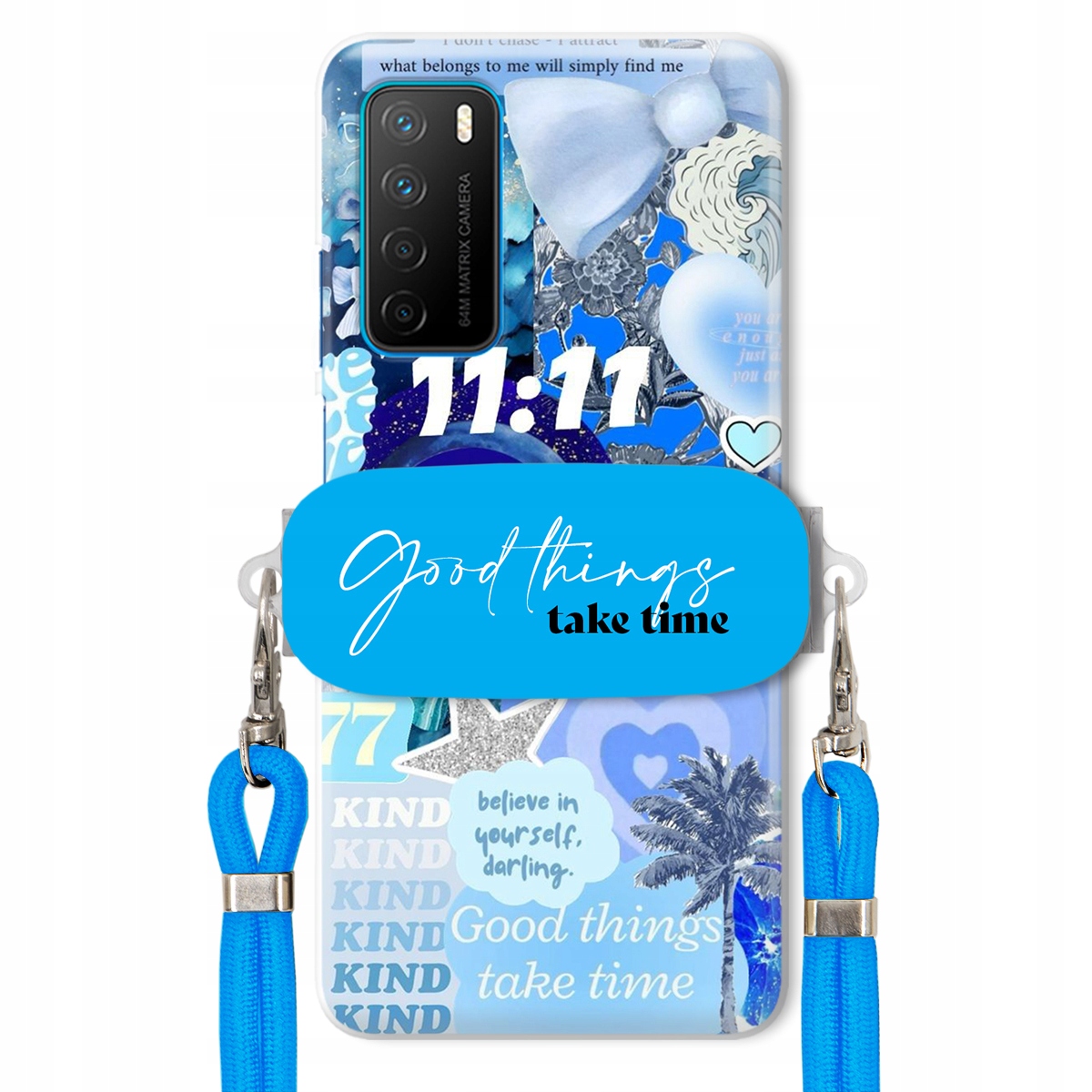 Pouzdro pro Huawei Honor Play 4 Držák Crossbody vodítko Good Things Dovolená