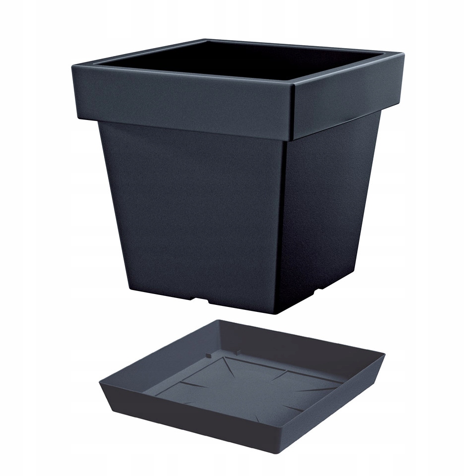 

Doniczka Lofly Low DLOFL200 podstawka Antracyt