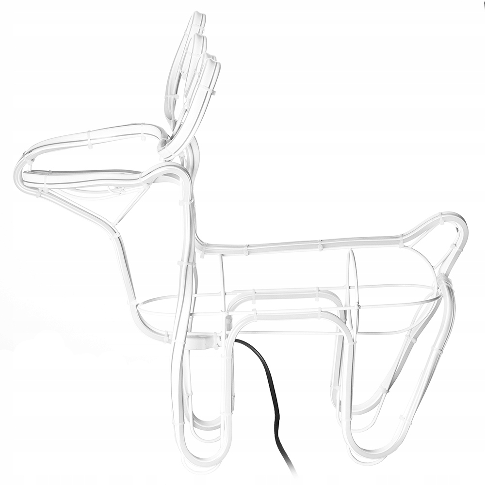 ŚWIECĄCY RENIFER LED ŚWIĄTECZNY KOLOROWY DEKORACJA OŚWIETLENIE ZEWNĘTRZNE Liczba lampek 201 - 300