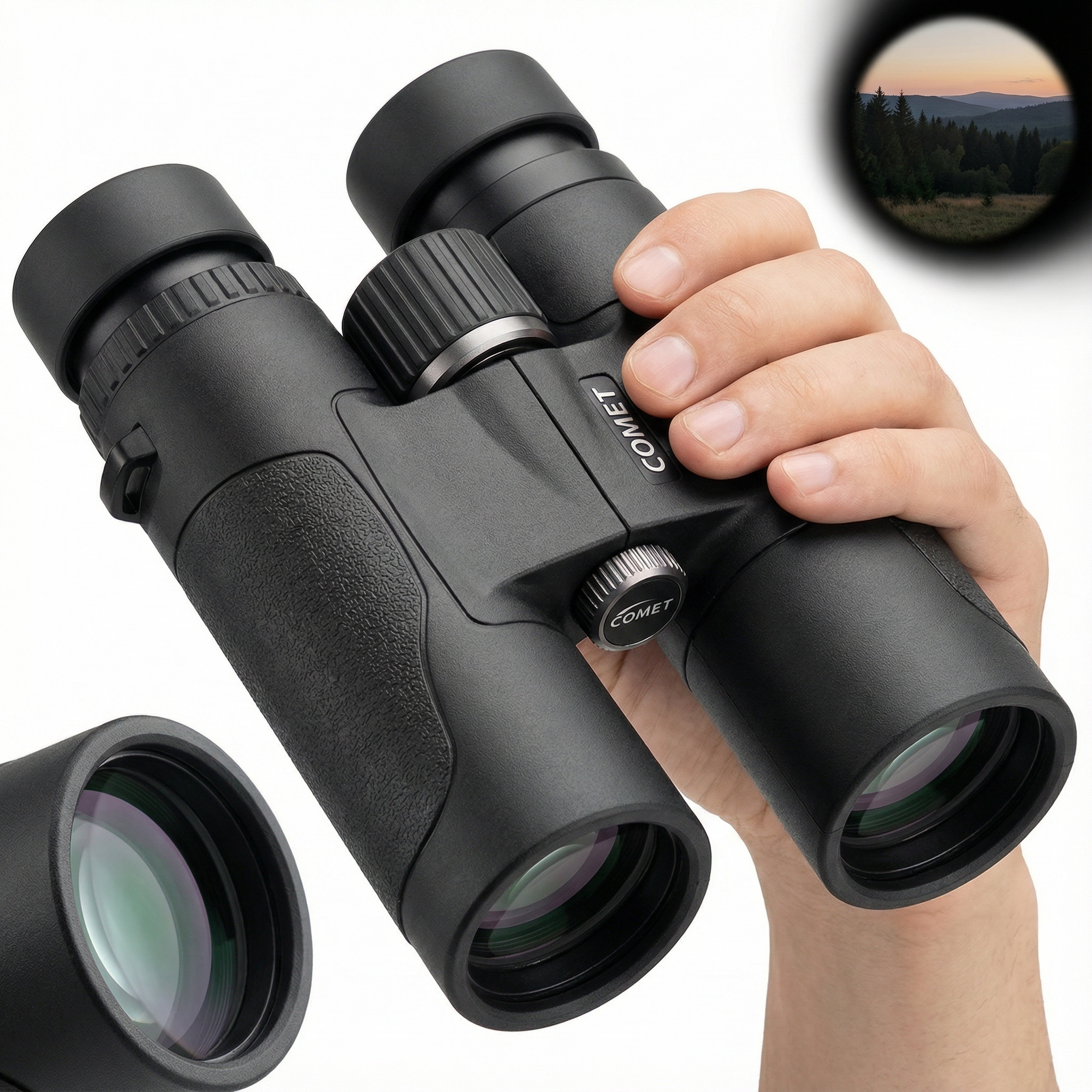 Comet Pro Taktický Vojenský Lovecký Dalekohled Zoom Hd 10X42 Optika BaK-4!