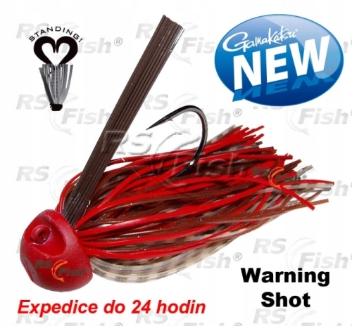 Główka jigowa Gamakatsu Rubber Jig Fire Claw 10,0 g