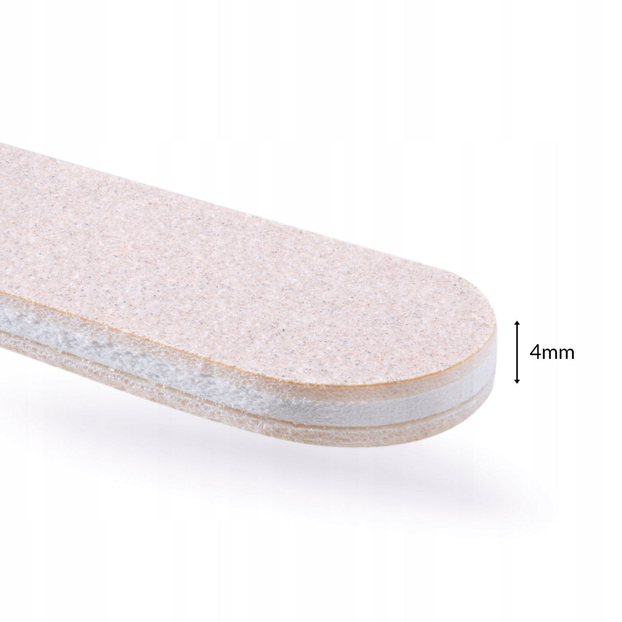 Pilnik do Paznokci Prosty 100/180 Folia Aba Group Gradacja (ziarnistość) 100/180