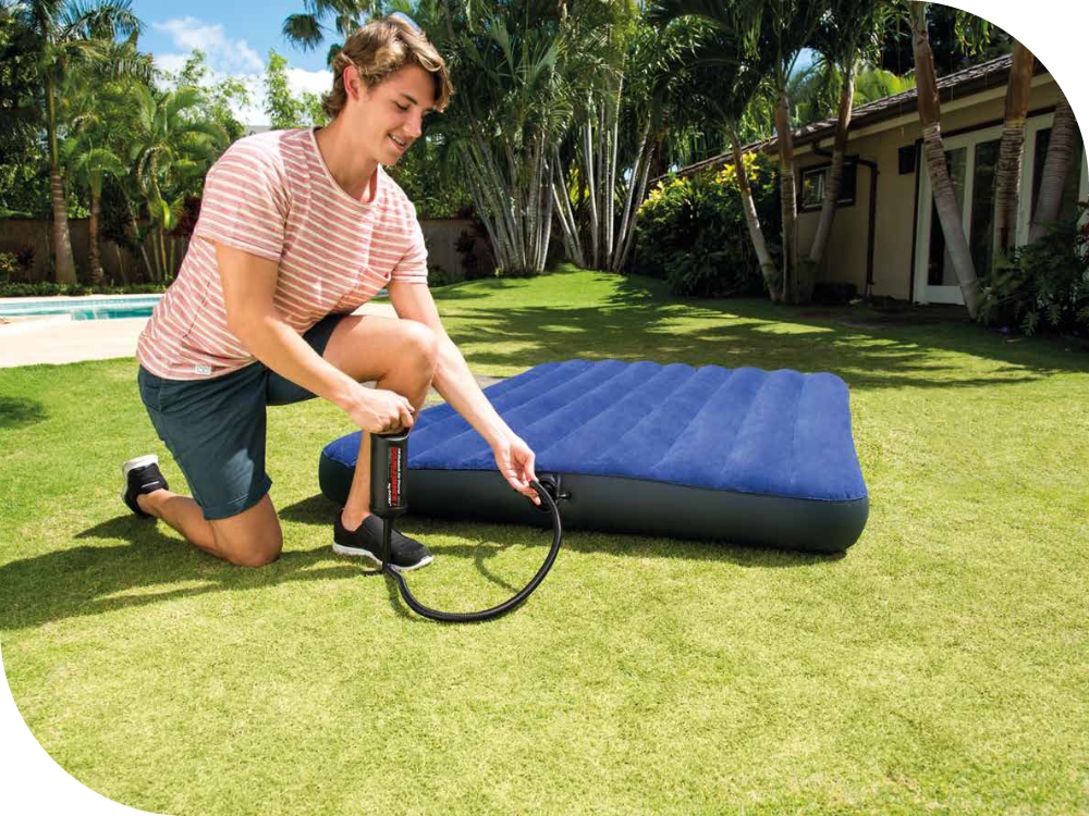 Ręczna Pompka Tłokowa Dwustronna Intex 68612 Marka Intex