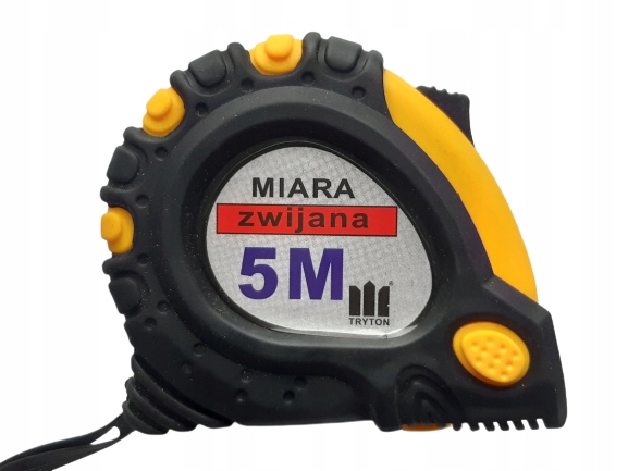 

Miara Zwijana Taśma Z Blokadą Miarka Metrówka 5M