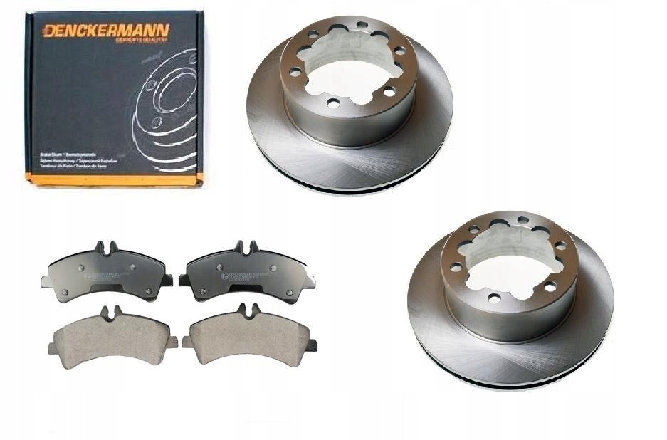 Kotouče Kostky Vw Crafter Zadní 303MM Sada.