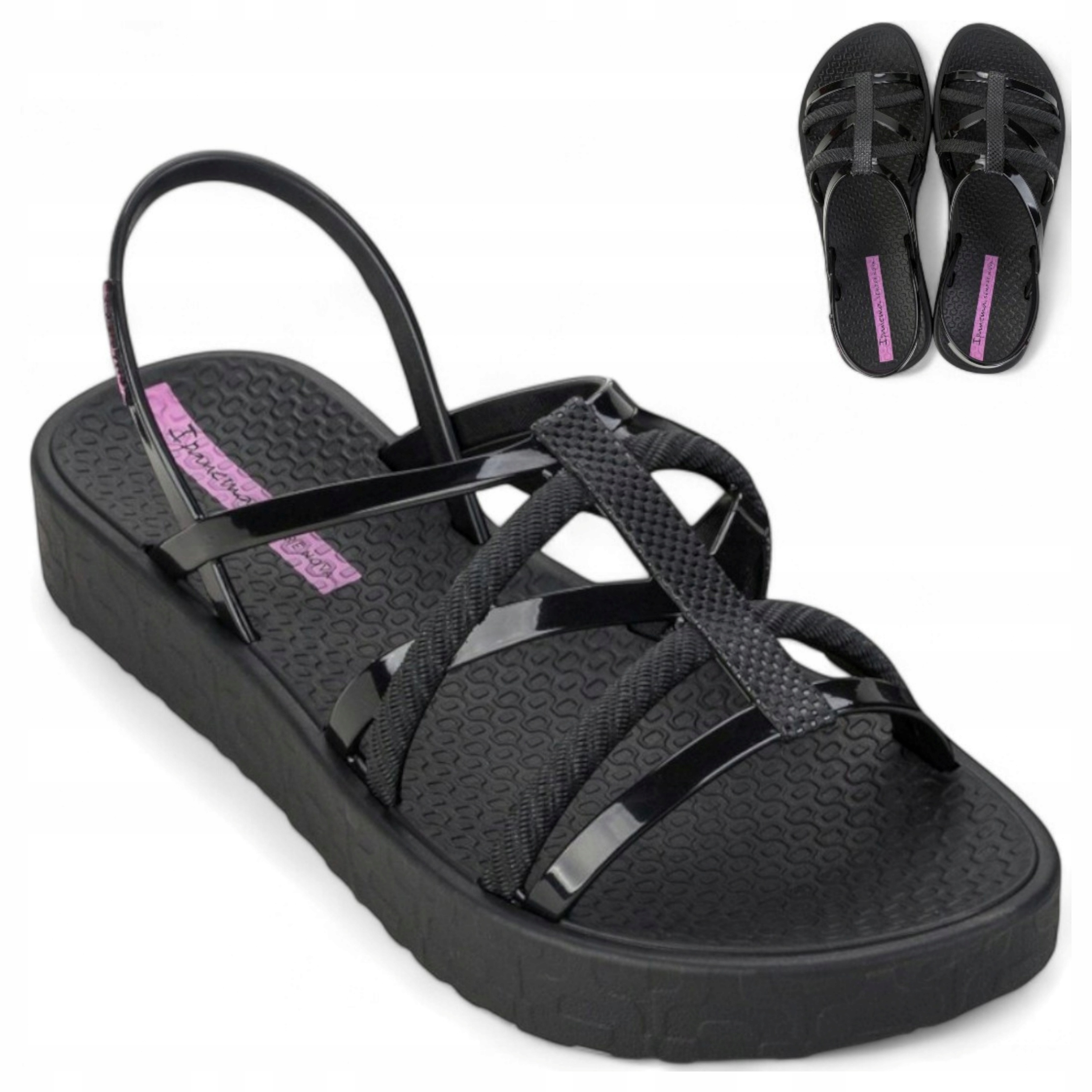 Ipanema 40 dámské sandály s tlustou podrážkou, lehké nazouvací letní boty