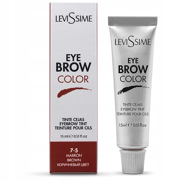 Farba do brwi LeviSsime Eyebrow Color brązowa