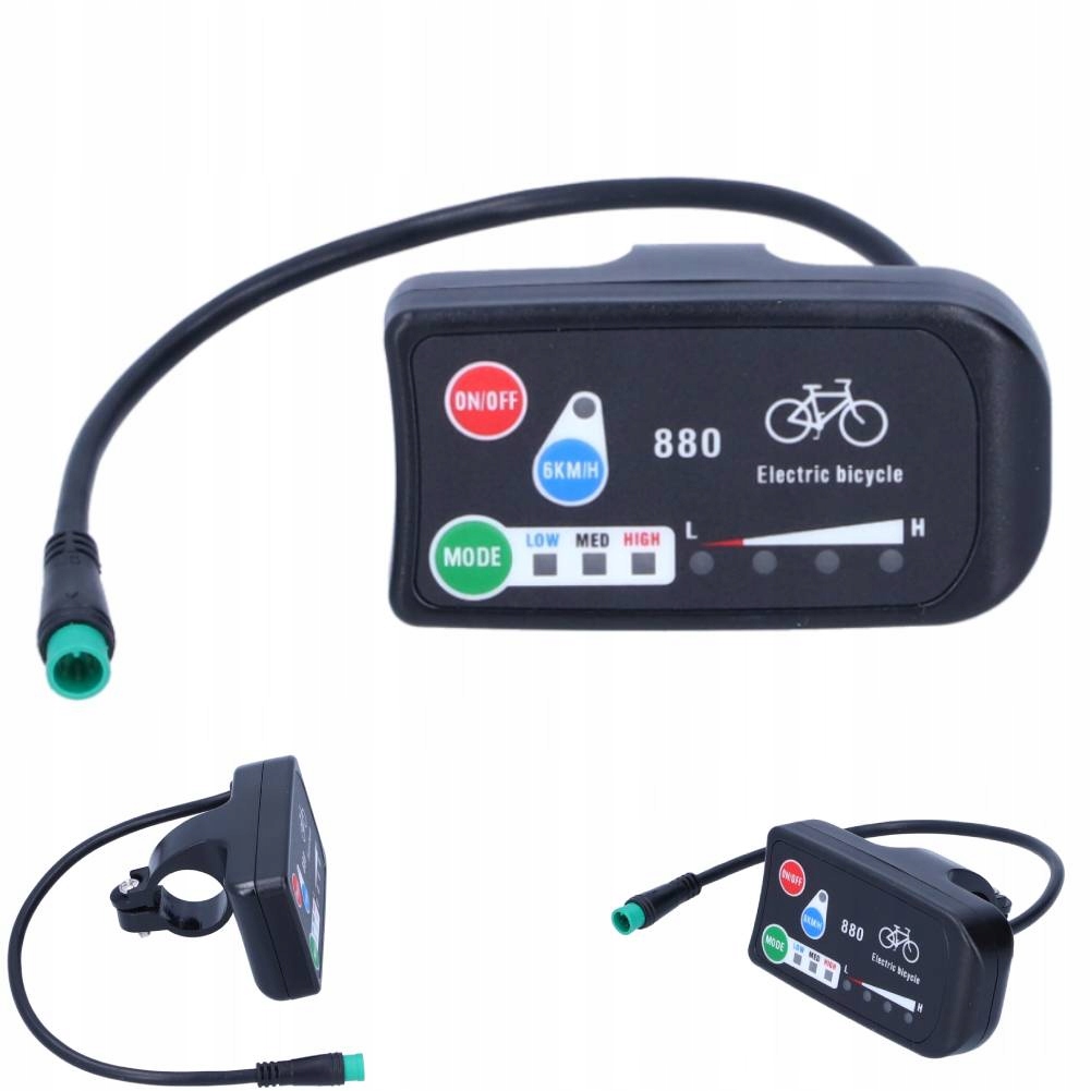 ELEKTRYCZNY WYŚWIETLACZ ROWER MIERNIK KT-LED880