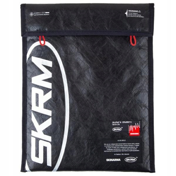 Skinarma Taška Comet notebook s pouzdrem 14", černá/černá