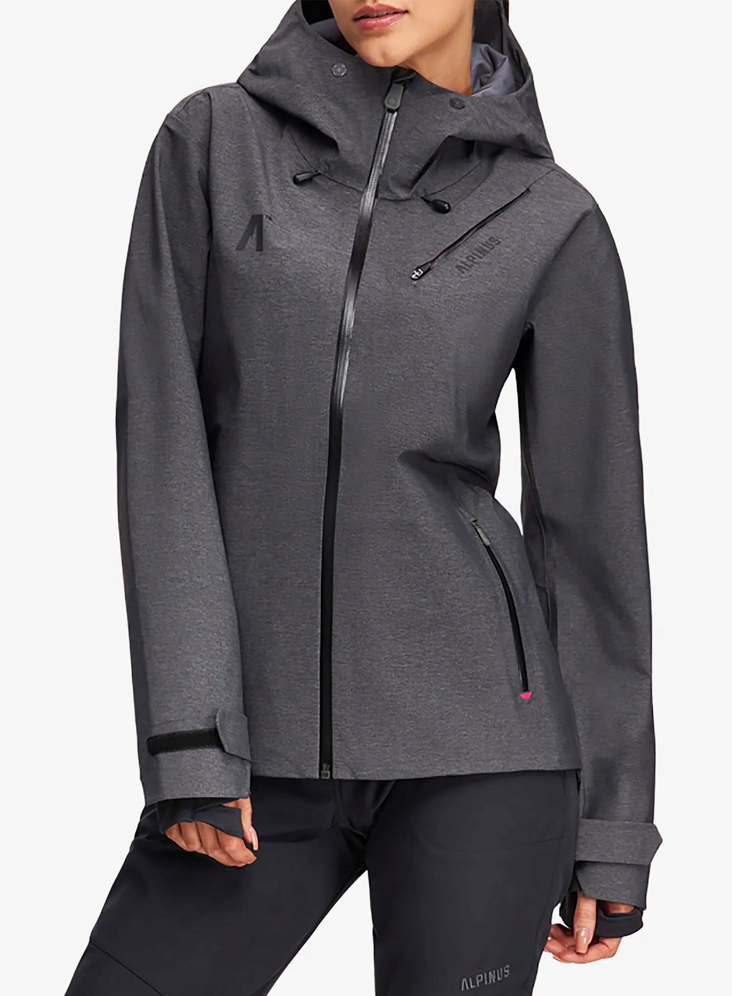 Dámská bunda s membránou Alpinus Gingera Pro černá, velikost XL