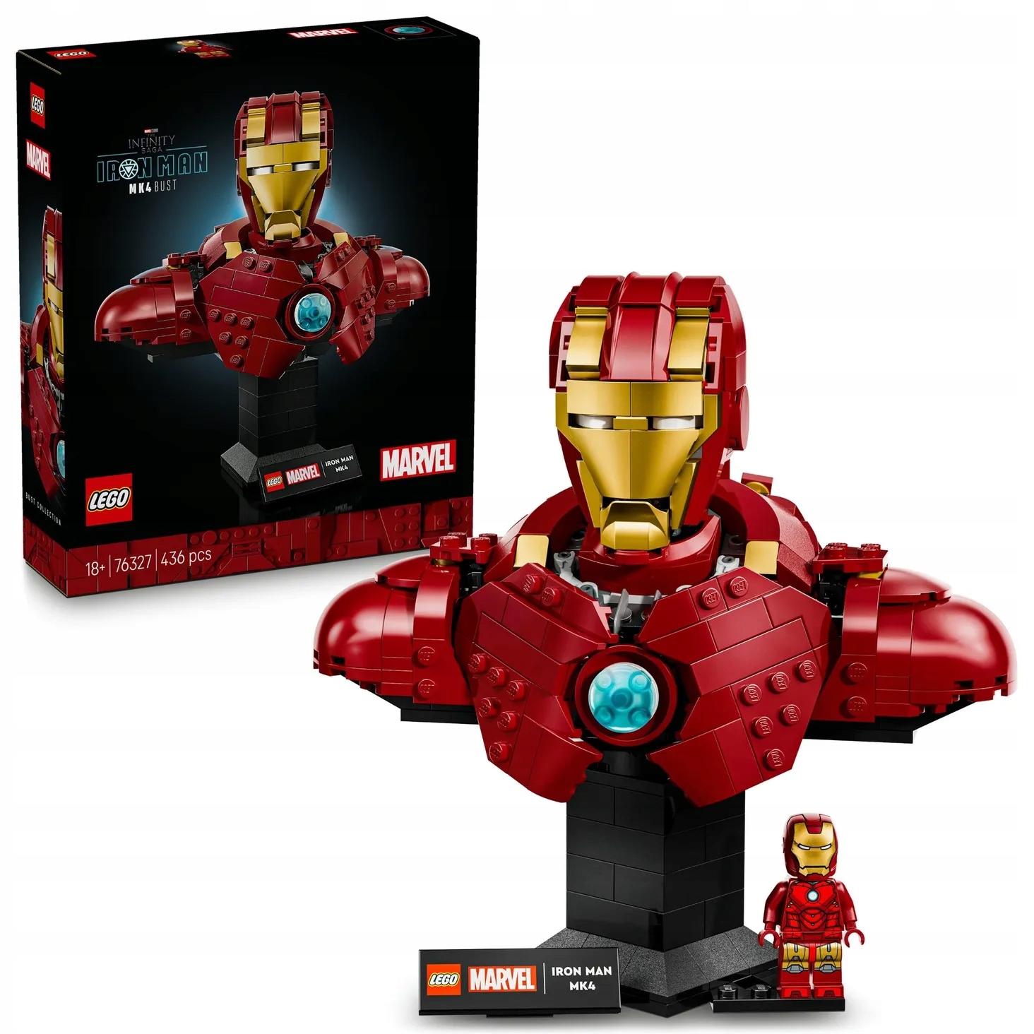 Lego Heroes Iron Manova busta MK4