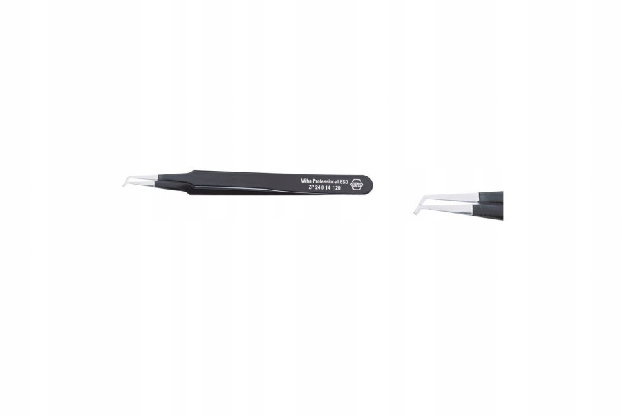 

Wiha Pęseta Smd Professional Esd prosta 12cm typ12