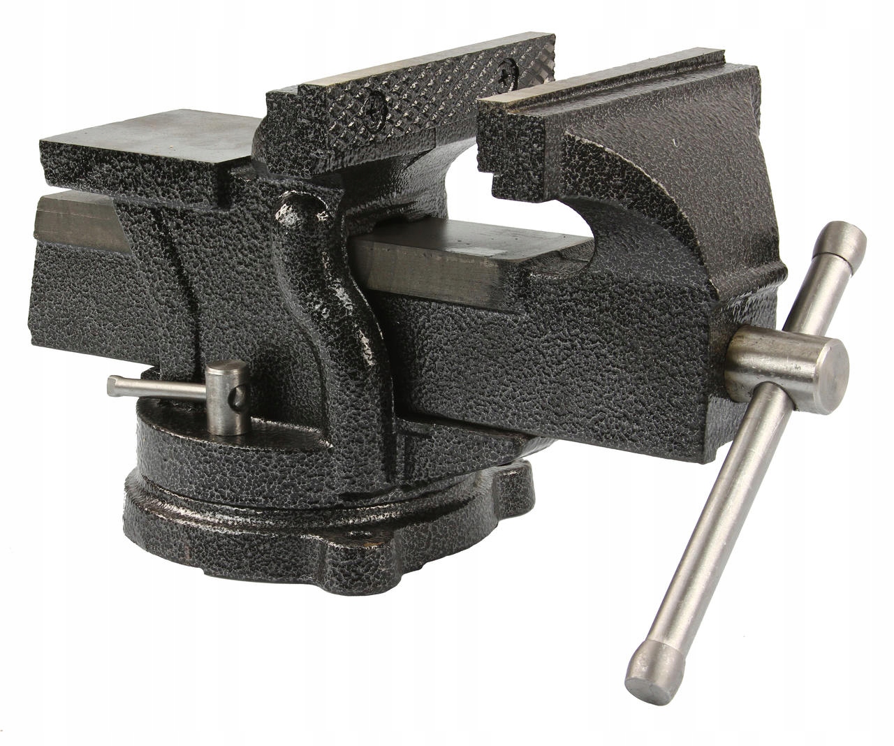 Imadło ślusarskie obrotowe stalowe szczęki 125mm 7,3kg