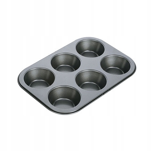 

Forma Do pieczenia Muffinek babeczek stalowa 6szt.