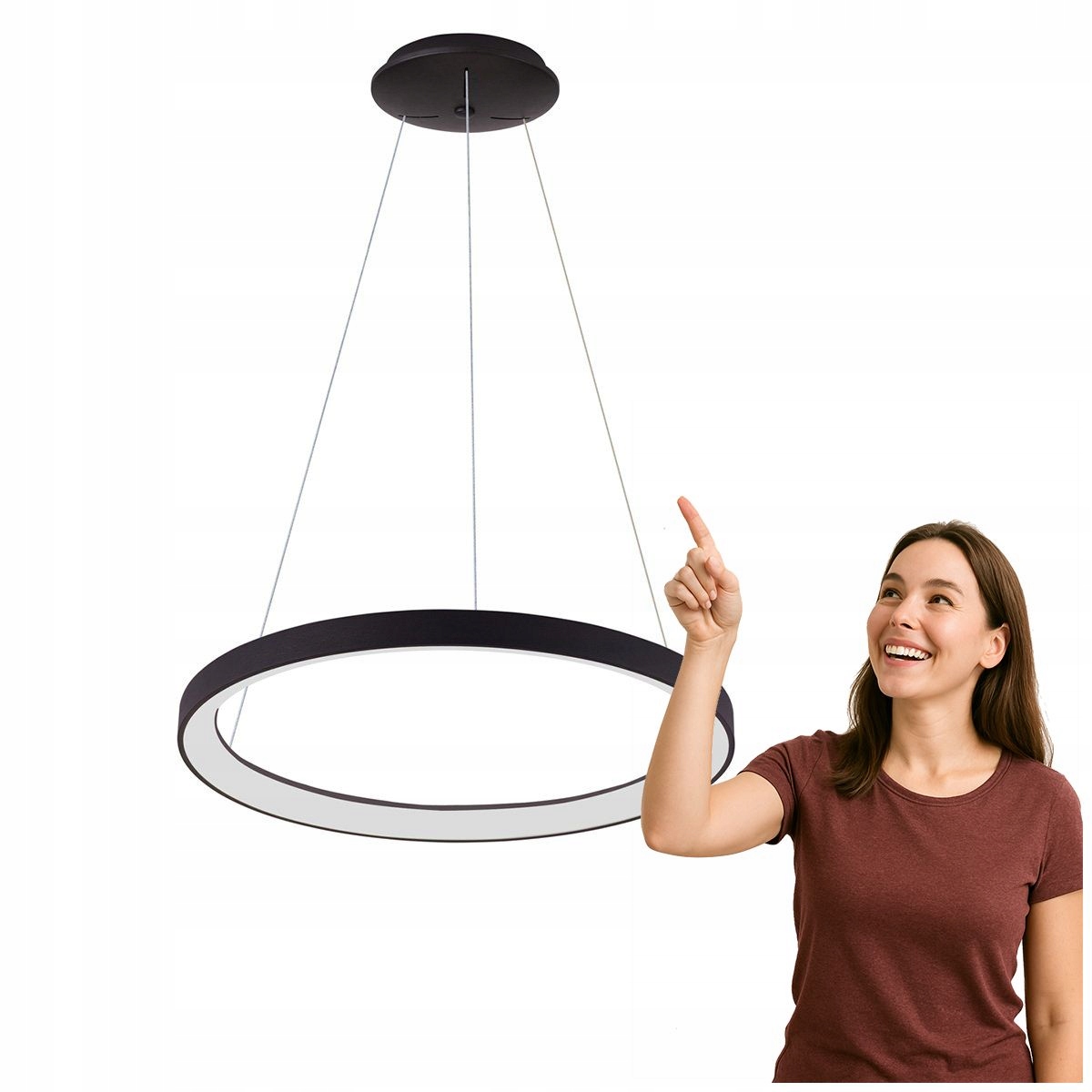 Závesná lampa Vico Led 60W do obývačky a kancelárie Italux