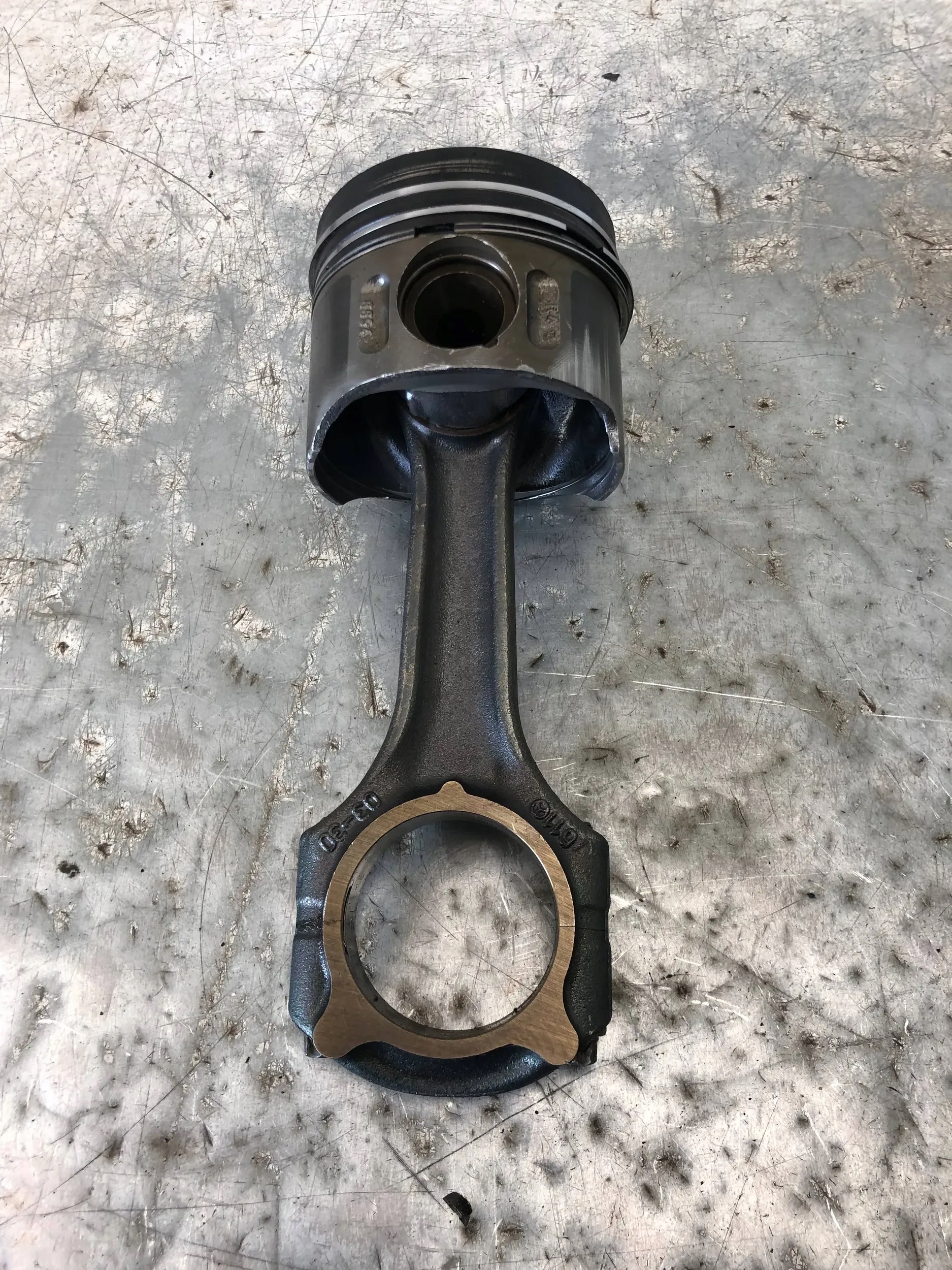 piston connecting rod 3.2 CDI 648.961 MERCEDES W211