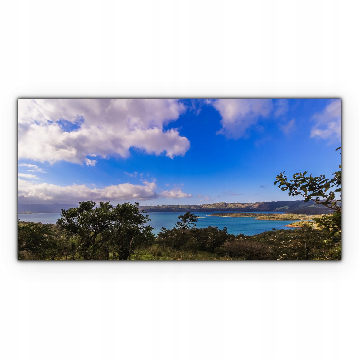 

Canvas na ramie ścienny 120x60 Tropiki Wyspa Plaża
