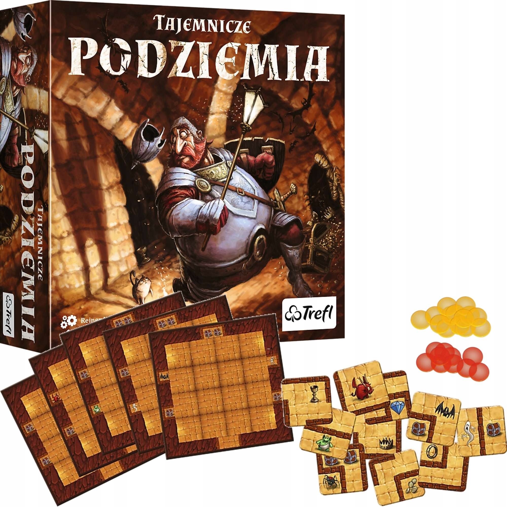 

Gra Rodzina Tajemnicze Podziemia Trefl Dla Dzieci