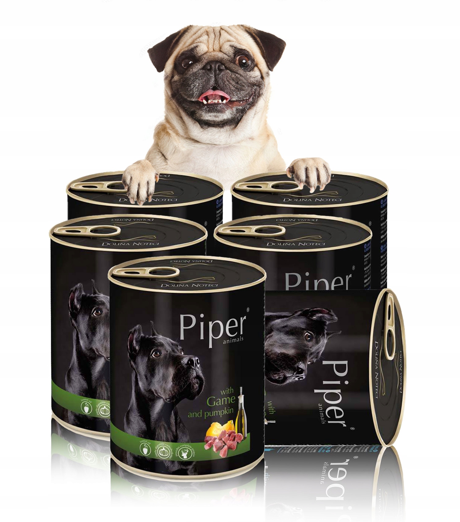 Levně Piper Animals pro psa zvěřina s dýní 800 g