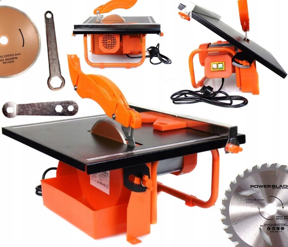 Piła Stołowa Przecinarka Płytek Drewna Stolik Do Glazury Na Mokro Sucho