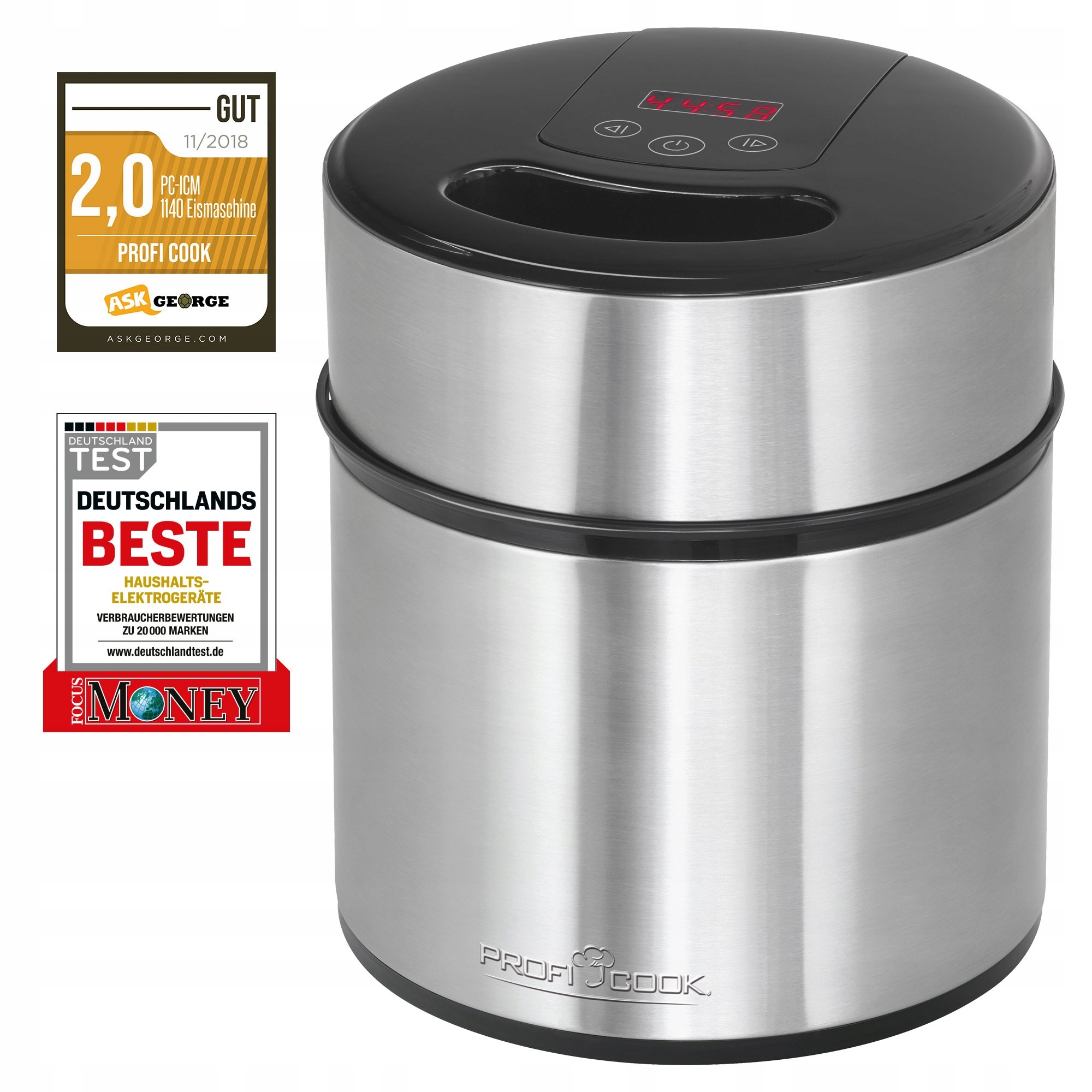 MASZYNA DO WYROBU LODÓW, AUTOMAT DOMOWA LODZIARKA PROFICOOK Kod producenta 501140