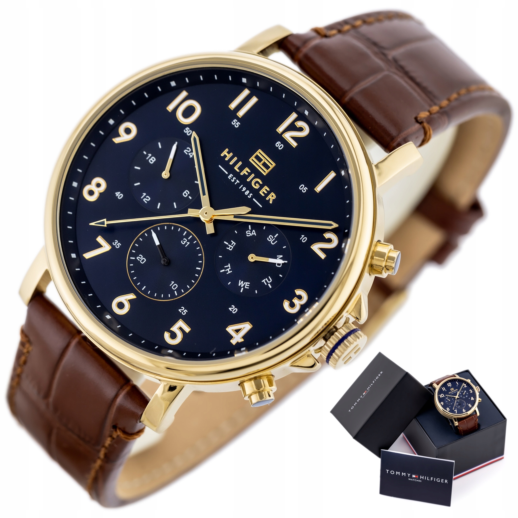 Pánské Hodinky Tommy Hilfiger 1710380 Daniel Gravírování