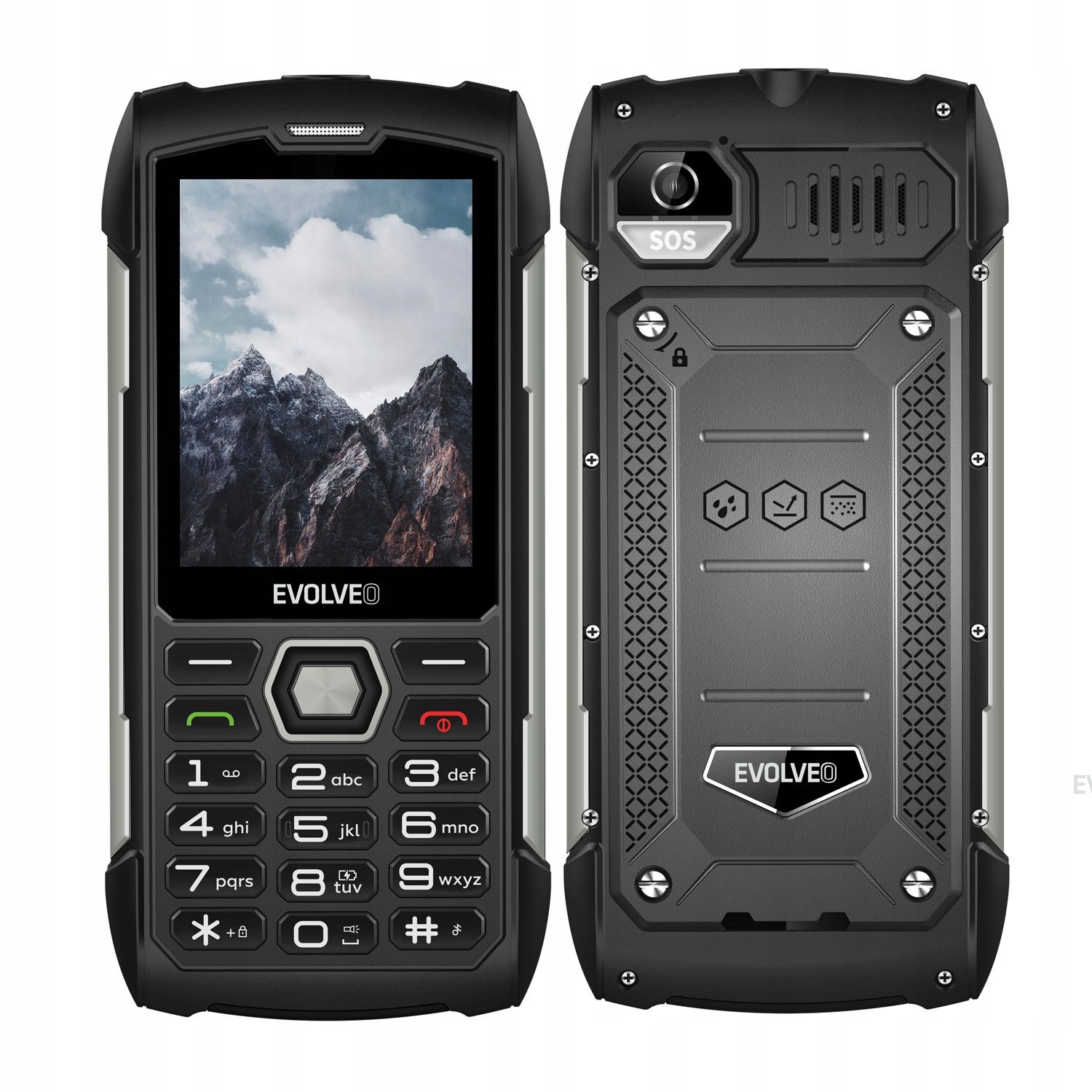 Mobilný telefón Evolveo StrongPhone G9 32 Mb 32 Mb 3G čierny
