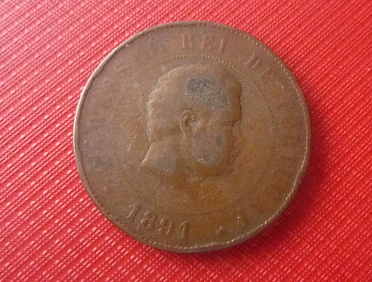 PORTUGALIA, 1891 20 REIS