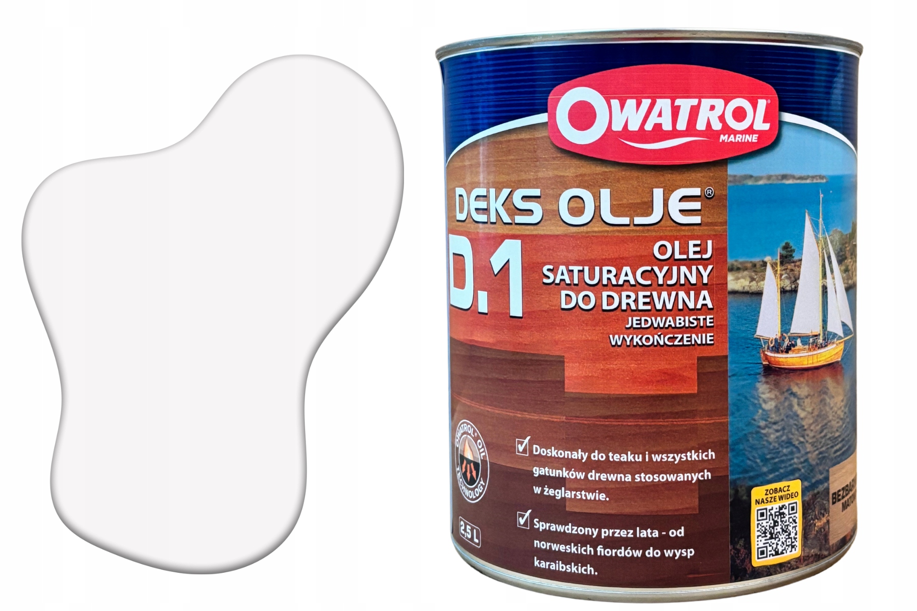 Ochranný olej na drevo Owatrol D1 2,5L