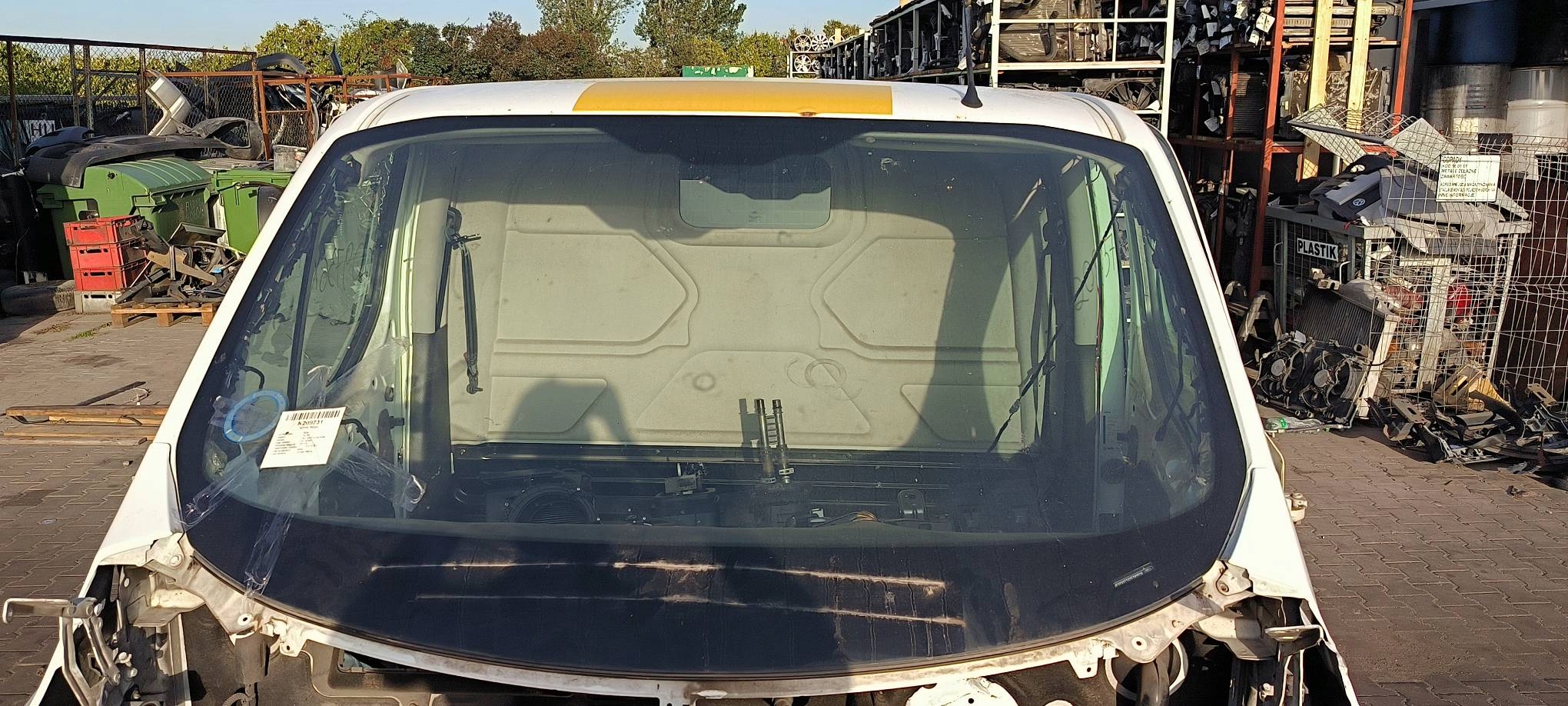 window front iron FORD TRANSIT CUSTOM L1H1