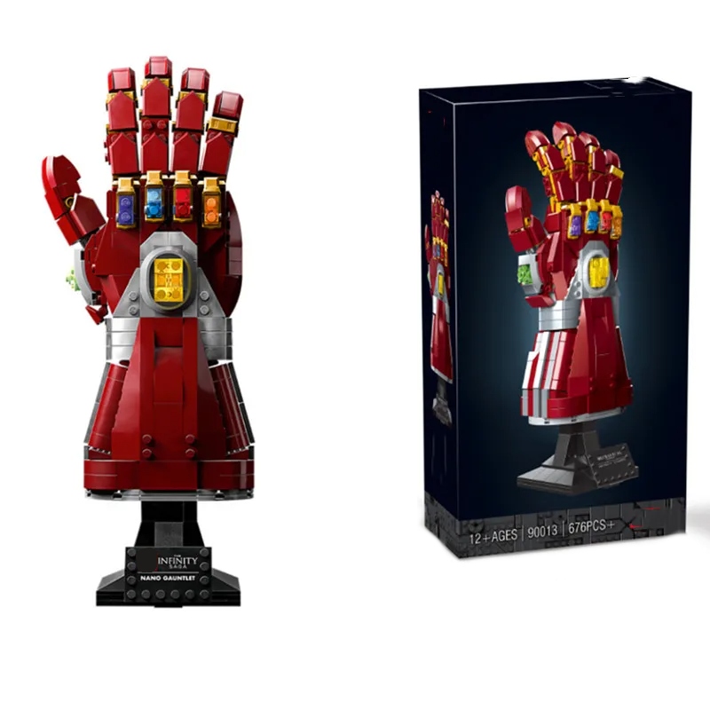 Super Heroes klocki Rękawica IRON MAN MARVEL