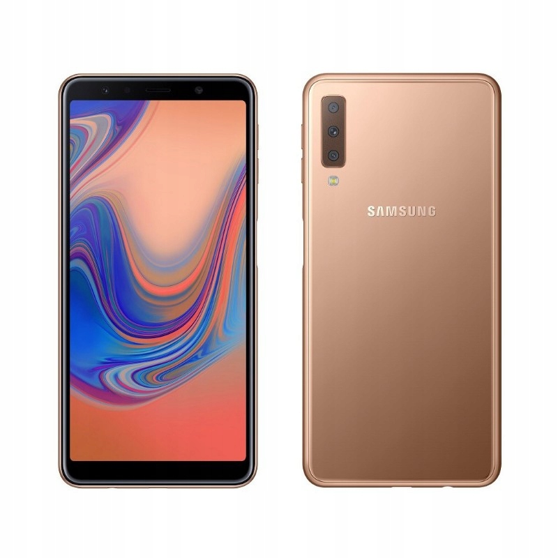 Samsung Galaxy A7 2018 A750F 4/64 GB Gold Złoty