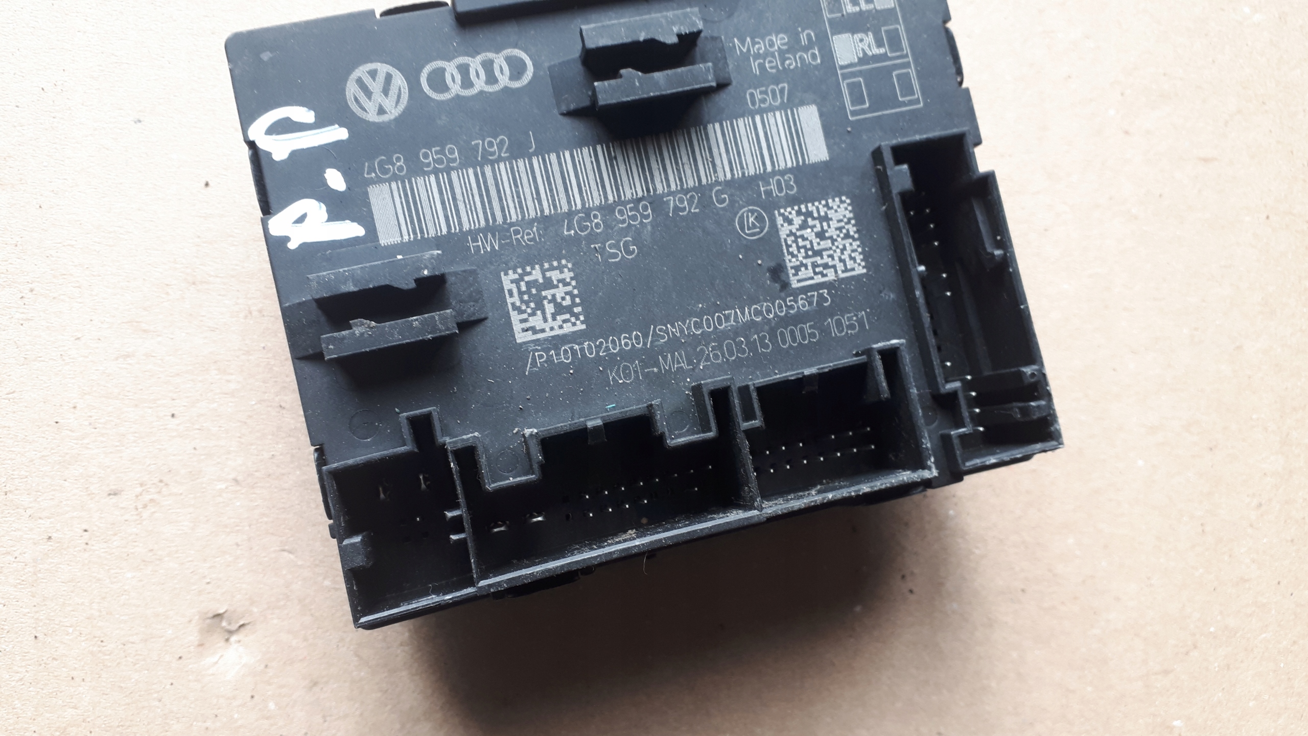 A6 C7 4G module control unit door 4G8959792G A7 4G