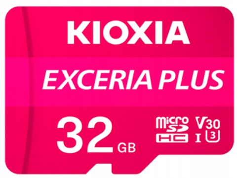 Karta microSD KIOXIA 32GB Exceria Plus UHS I U3 EAN (GTIN) 4582563850996