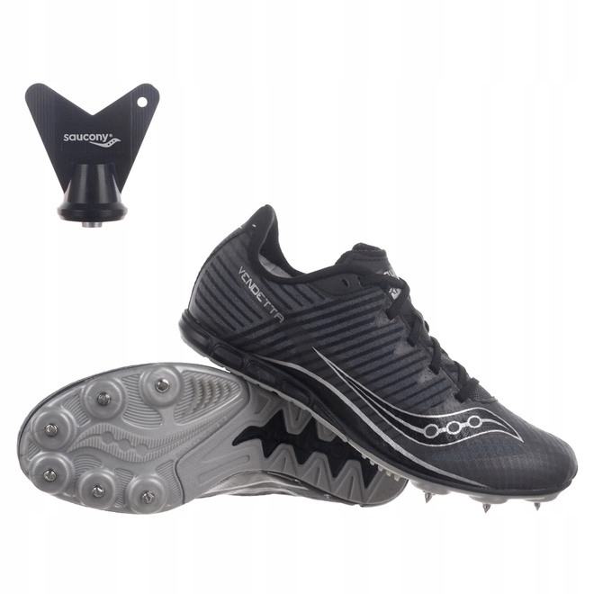 Atletické hroty Saucony Vendetta 2, středně dlouhé běžecké boty