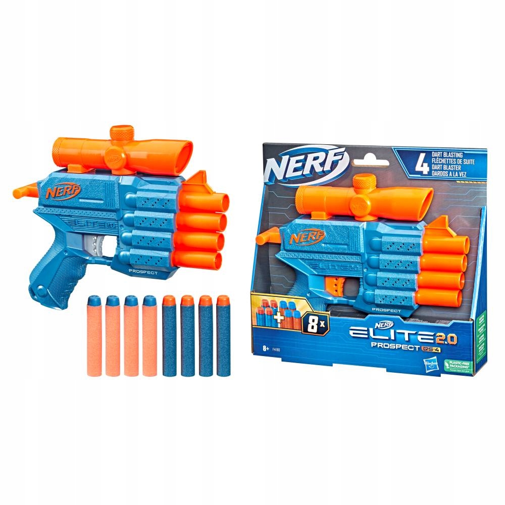

Nerf Elite 2.0 Wyrzutnia Prospect QS-4 strzałki