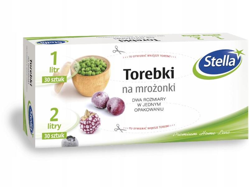 

Stella Torebki Na Mrożonki 1L I 2L Po 30 Szt. Box