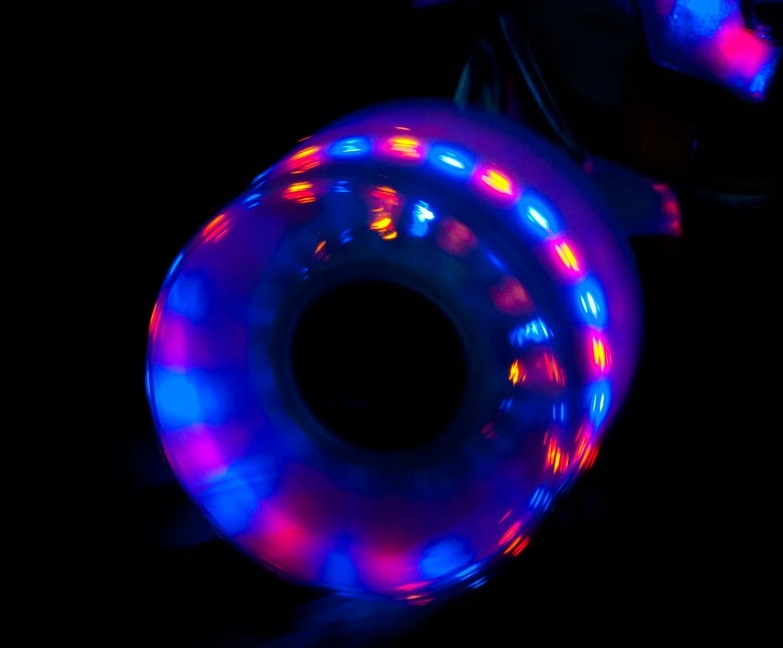 DESKOROLKA FISZKA ŚWIECĄCE KOŁA LED Marka ZL