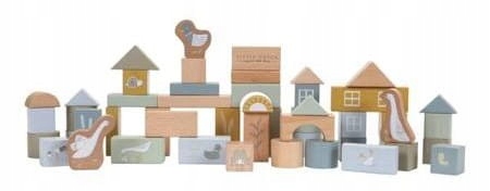 Little Dutch Zestaw klocków Błękit