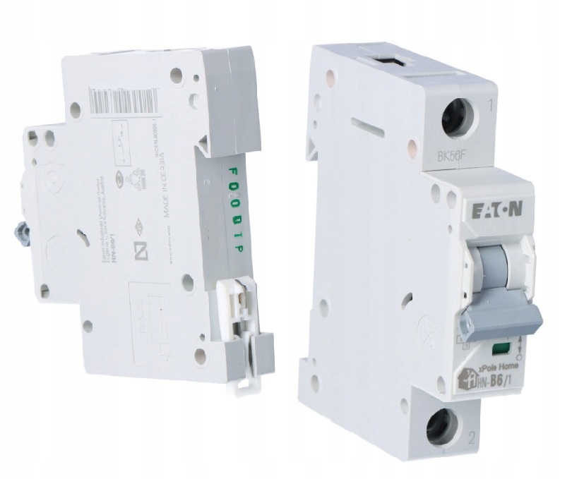 

Eaton Wyłącznik Nadprądowy 1P B 6A 6kA Ac